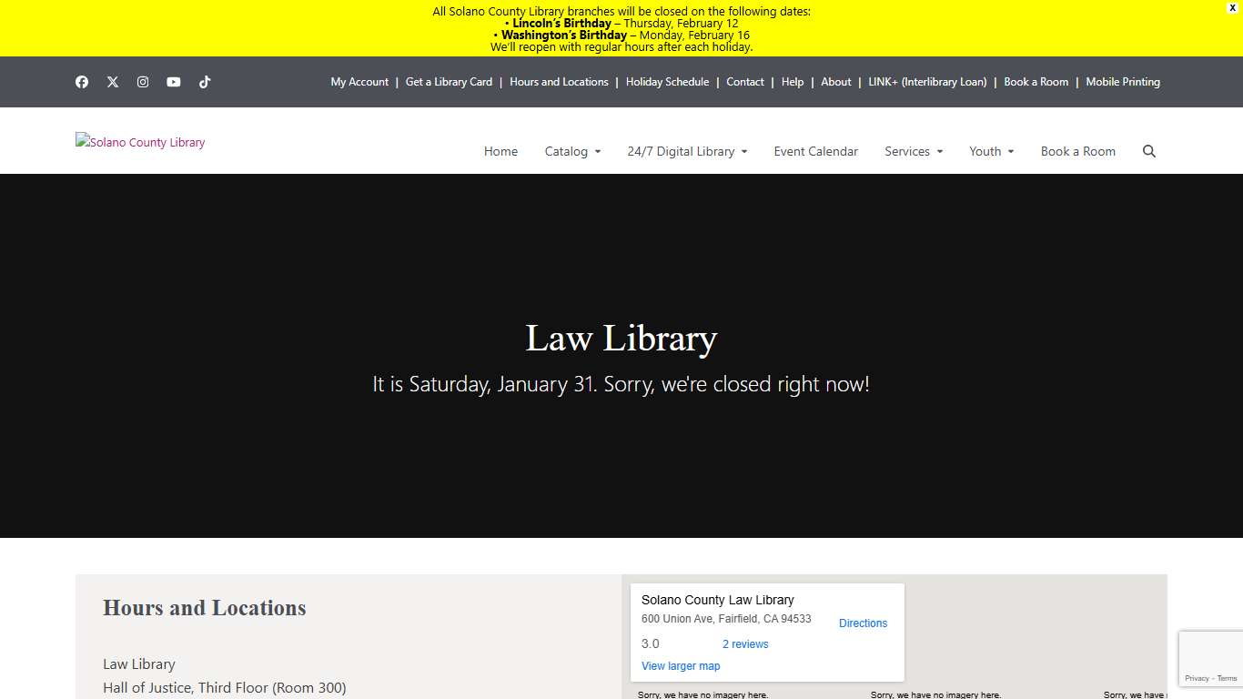 Law Library - Solano County Library